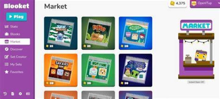Blooket Market: Fun Learning Games & More!