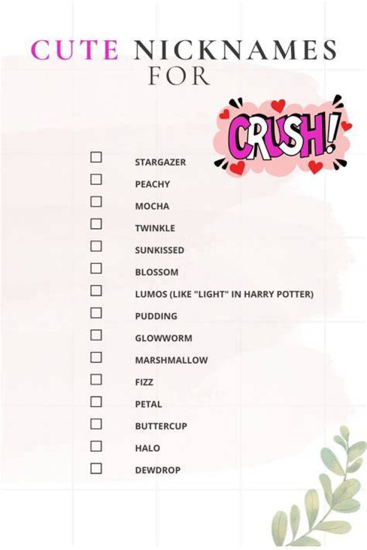 Creative Nicknames for Your Crush: Make Them Smile!