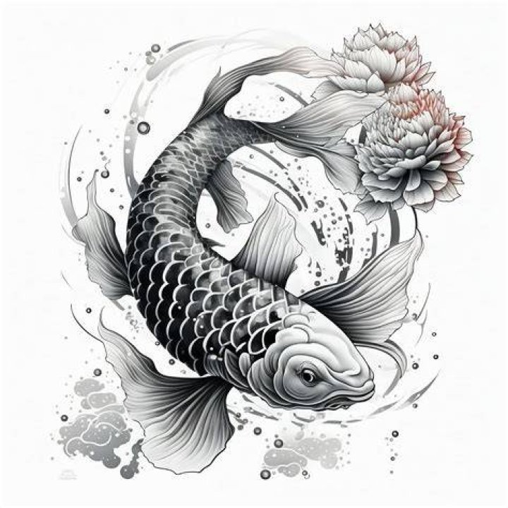 Discover the Meaning and Significance of Black Koi Tattoos