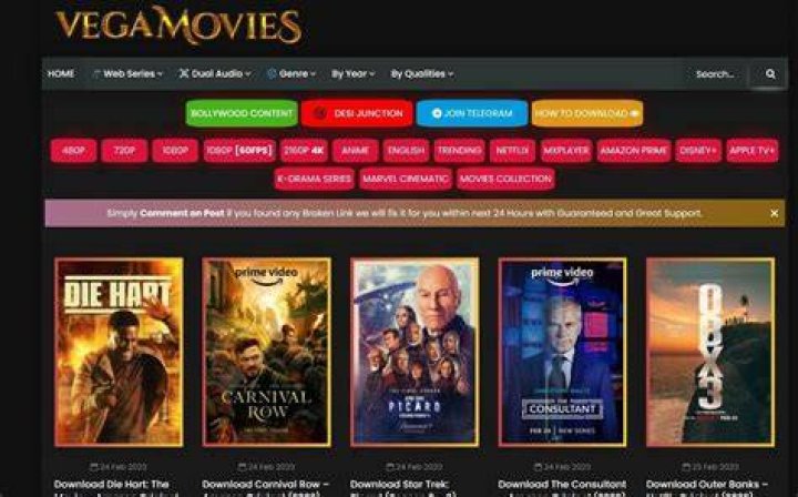 Discovering the World of vegamovies com: A Cinematic Journey