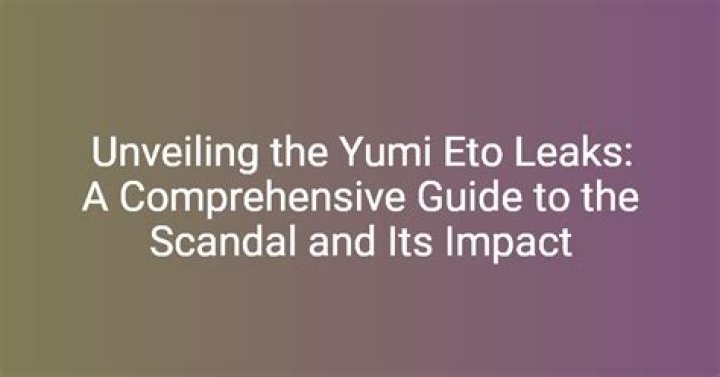 Exploring the Fascinating World of Yumi Eto Videos