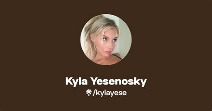 Kyla Yesenosky: The Controversial OnlyFans Leak That Shook The Internet