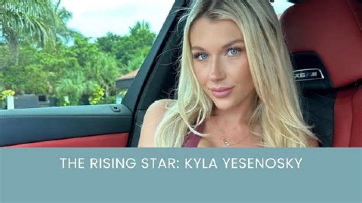 Kyla Yesenosky: Unveiling the Mystery Behind the Leak