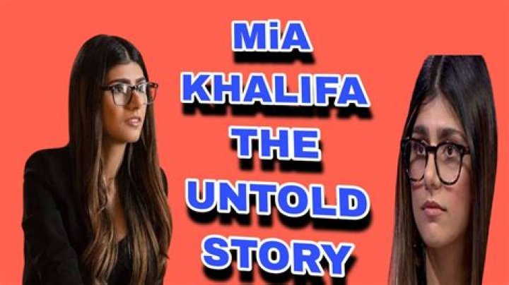 Mia Khalifa BF: The Untold Story of Mia Khalifa's Early Career