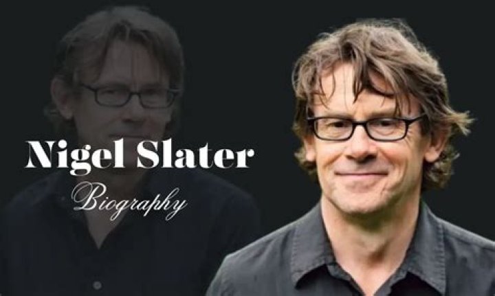 Nigel Slater's Partner: A Culinary Love Story