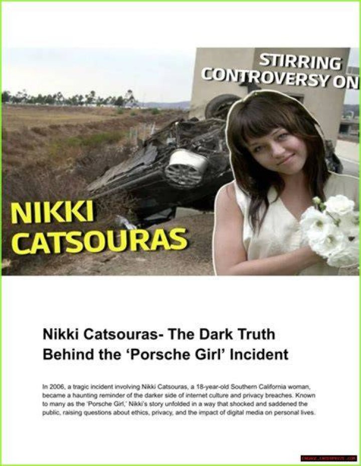 Nikki Catsouras: A Tragic Story Behind the Photos