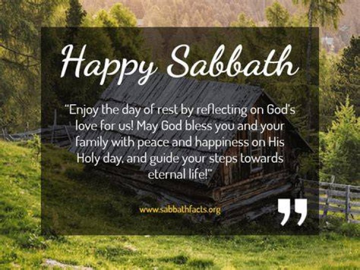 Sabbath Greetings: Embracing Rest and Reflection