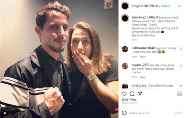 The Enigmatic Relationship of Tony Hinchcliffe and His Partner