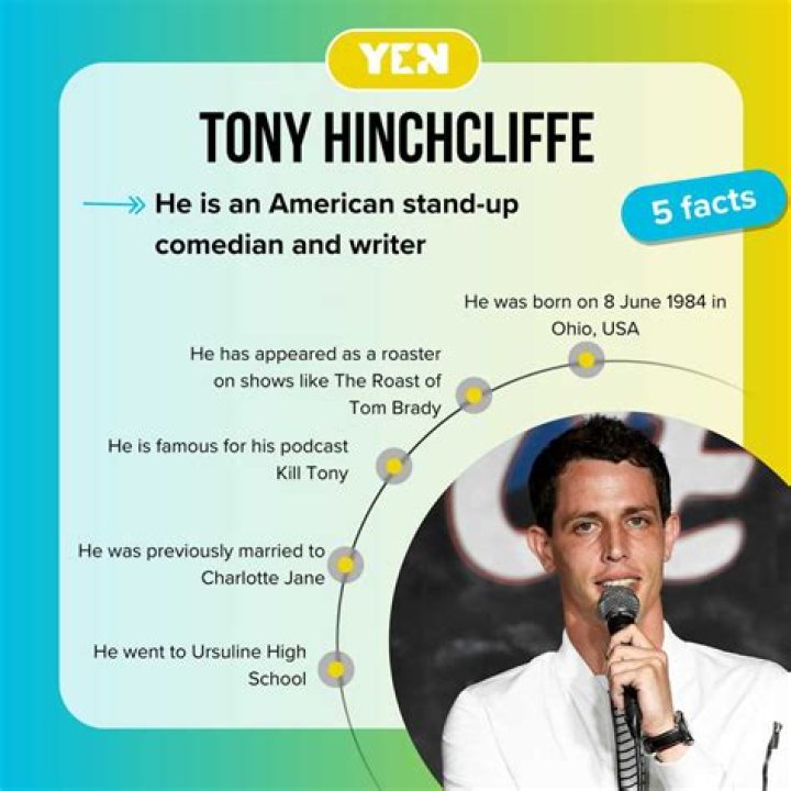 Tony Hinchcliffe: The Comedian's Journey into Marriage
