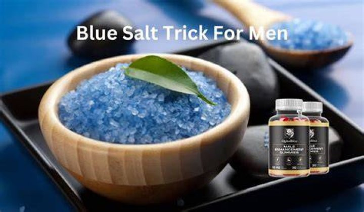 Unlocking Confidence: How Blue Salt Can Transform Men's Wellness