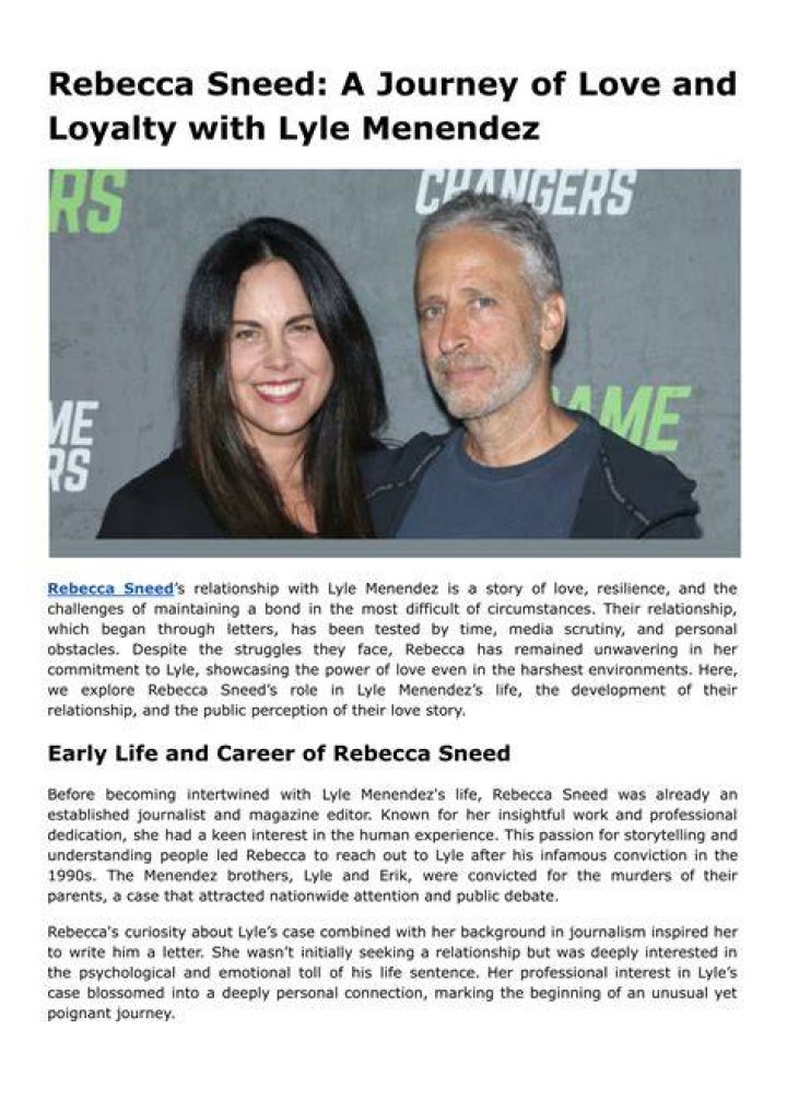 Unraveling the Life and Legacy of Rebecca Sneed
