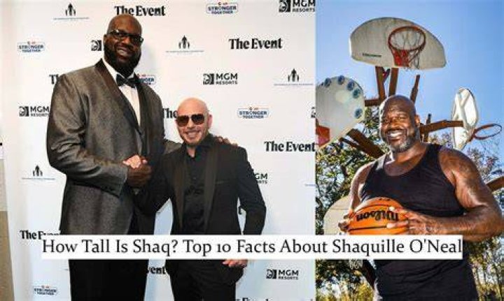 Unveiling the Height of Shaquille O'Neal: How Tall is Shaq?