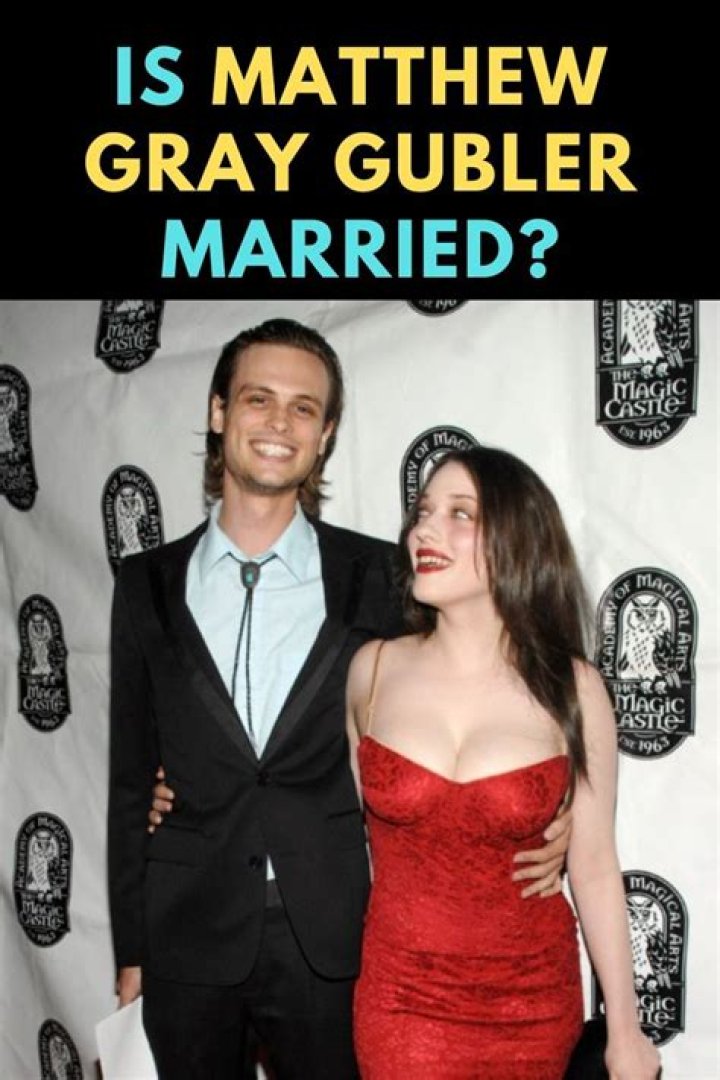 Unveiling the Mystery: Matthew Gray Gubler’s Wife